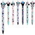 Colorino Gummierter Stift Minnie Mouse hellgrau, blaue Mine 0,5 mm