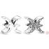 Charm Sterling Silber 925 Tierkreiszeichen Sparkling Fische, Perle für Armband