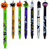 Colorino Gummierter Stift Halloween grüner Kürbis, blaue Mine 0,5 mm