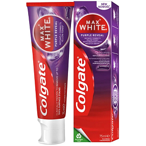 Colgate MaxWhite Purple Reveal Zahnaufhellende Zahnpasta 75 ml