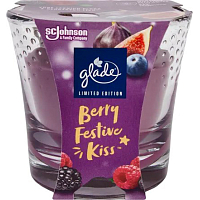 Glade Duftkerze Berry Festive Kiss, 112 g