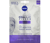Nivea Hyaluron Cellular Filler Textilmaske gegen Falten, 1 Stk