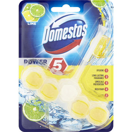 Domestos WC Block Power 5 Lime, 55 g