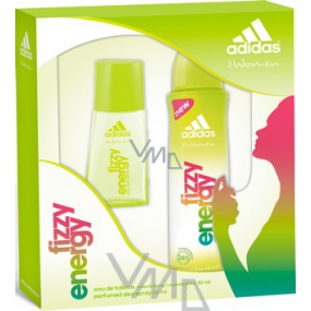 Adidas Fizzy Energy Eau de Toilette 30 ml + Deodorant Spray 150 ml, Kosmetikset