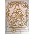 Fensterfolie ohne Leimbaum Goldglitterbogen 30 x 20 cm