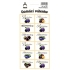 Arch Stickers Selbst gemachter Brandy Slivovice 12 Etiketten