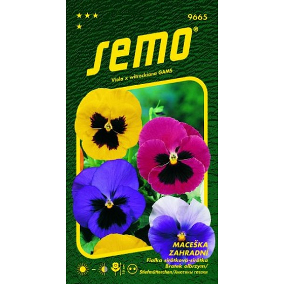 Semo Pansy Gartenmischung mit Schweizer Auge 0,3 g