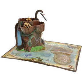 Gormiti Mythos Forest Den Spielset mit 2 Figuren 23,5 x 21 x 21 cm, empfohlen ab 4 Jahren