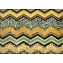 Nekupto Geschenk Kraftbeutel 32,5 x 26 x 13 cm Beige blau-gelbe Wellen 331 CL