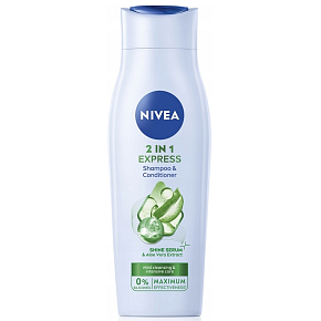 Nivea Care Express 2v1 Shampoo und Conditioner, 250 ml