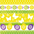 Ditipo Papierservietten 3-lagig 33 x 33 cm 20 Stück Ostereier, Schmetterlinge, Blumen