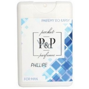 Pocket Parfumes Phillipe for Men parfümiertes Wasser 20 ml