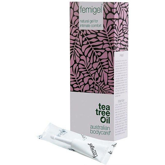 Australisches Teebaumöl Bodycare Femi natürliches Gel für intimen Komfort 5 x 5 ml