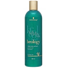 Beology Smoothing Regenerierendes Glättungsshampoo, für lockiges Haar, ohne Sulfate mit Meerestiefenextrakt und Algenextrakt 400 ml