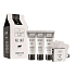 Scottish Fine Soaps Au Lait Körperbutter 75 ml + Duschcreme 75 ml + Shampoo 75 ml + Seife 40 g, Kosmetikset