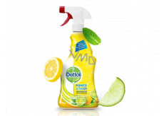 Dettol Zitrone & Limette antibakterielles Mehrzweckspray 500 ml Sprühflasche