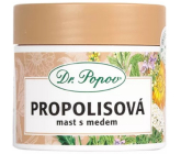 Dr. Popov Propolis-Salbe mit Honig für rissige Haut, Narben, Falten, Hautprobleme, Sonneneinstrahlung 50 ml