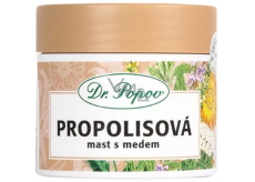 Dr. Popov Propolis-Salbe mit Honig für rissige Haut, Narben, Falten, Hautprobleme, Sonneneinstrahlung 50 ml