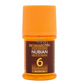 Nubian OF6 Brtacarotene wasserdichtes Sonnenöl 60 ml