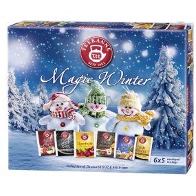 Teekanne Magic Winter Kollektion Obst- und Kräutertees Aufgussbeutel 6 x 5 Stück, Geschenkset