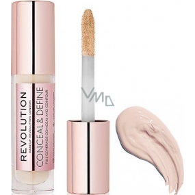 Makeup Revolution Concealer & Define Concealer Flüssig Concealer C4 3,4 ml