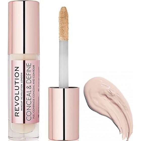 Makeup Revolution Concealer & Define Concealer Flüssig Concealer C4 3,4 ml