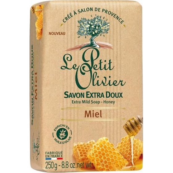 Le Petit Olivier Med extra sanfte Toilettenseife mit natürlichen Extrakten 250 g