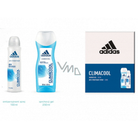 Adidas Climacool Antitranspirant Deodorant Spray für Frauen 150 ml + Duschgel 250 ml, Kosmetikset