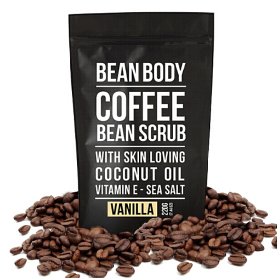 Bohnenkörper Manuka Vanille Kaffee Peeling für Männer 220 g