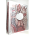 Degen Geschenk Papiertüte 26,5 x 32,5 x 12,7 cm Weihnachten Silber Beine, Katze, Geschenke 002 LUX groß
