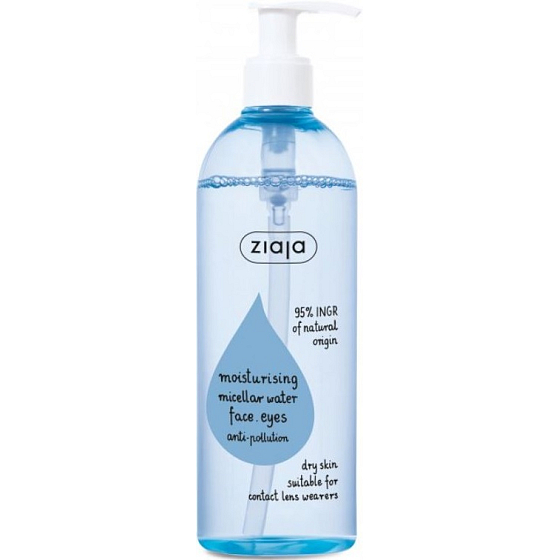 Ziaja Mizellenwasser feuchtigkeitsspendend für trockene Haut 390 ml