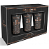 Grace Cole Dynamisches Duschgel 100 ml + Haarshampoo 100 ml + feuchtigkeitsspendende Gesichtscreme 100 ml, Kosmetikset für Männer