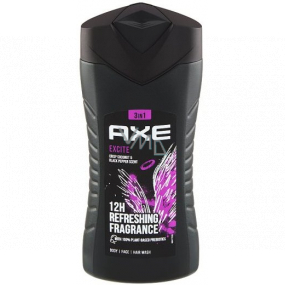 Axe Excite 3in1 Duschgel für Männer 250 ml