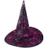 Rappa Halloween Hexenhut für Kinder 44 cm