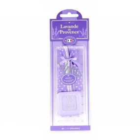 Esprit Provence Lavendel-Toilettenseife 25 g + Lavendelduftbeutel mit Punkten, Kosmetikset für Frauen