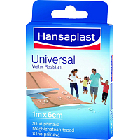 Hansaplast Universal wasserfestes Pflaster, 6 cm × 1 m