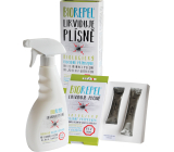 Bio Repel Biologisches Produkt zur Schimmelbekämpfung auf Wänden und Putz - Smart-Schwamm 1 g + 2 g + Bio Repel Spray 500 ml, Set