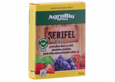 AgroBio Serifel Fungizid gegen Grauschimmel an Reben, Erdbeeren, Himbeeren, gegen Sclerotinia-Fäule an Salat 3 x 5 g