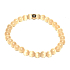 Ulexit Champagner-Armband elastisch Naturstein, Kugel 6 mm / 16 - 17 cm, AAA-Qualität