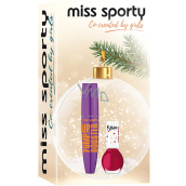 Miss Sporty Pump Up Booster Mascara Extra Black 12 ml + 1 Min to Shine Nagellack 220 7 ml, Kosmetikset für Frauen