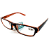 Berkeley Lesebrille Dioptrien + 4,0 Kunststoff schwarz orange 1 Stück MC2062