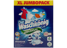 Washkönig Universal BOX univerzální prací prášek 100 dávek 6 kg