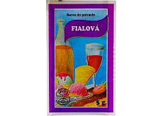 Aroco Pulver Lebensmittelfarbe, lila, 5 g