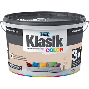 Het Klasik Color Malerfarbe, 0238 Beige Muskat, 4 kg Het Klasik Color Malerfarbe, 0238 Beige Muskat, 4 kg