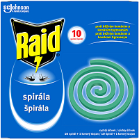 Raid Insektizid-Spirale gegen Mücken, 10 Stück