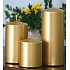 Lima Metal Serie Kerze gold Zylinder 60 x 120 mm 1 Stück