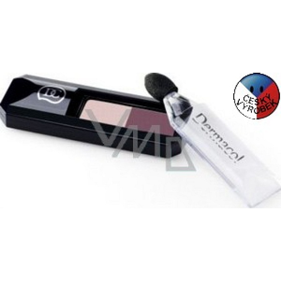 Dermacol Lidschatten Duo Lidschatten 2 Vol. rosa Pflaume 1,8 g