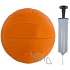 Garnier Volleyballball orange 1 Stück + Pumpe für Ball 1 Stück