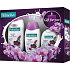 Palmolive Orchid Bouquet Duschgel 250 ml + Schaum 500 ml + Seife 300 ml + Kerze, Kosmetikset