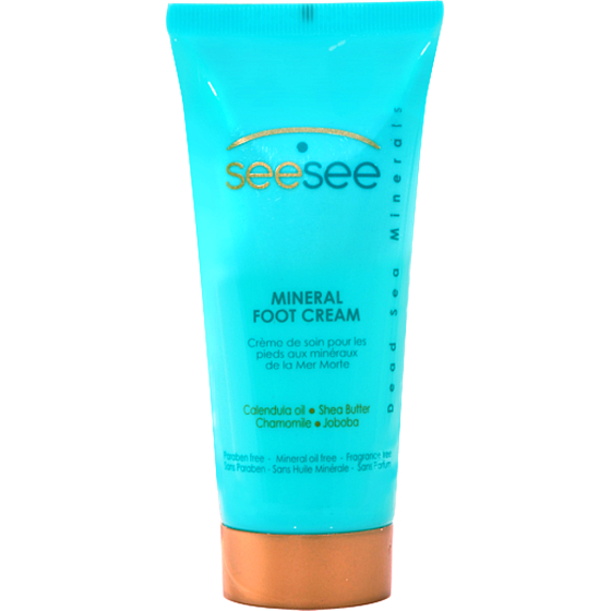 SeeSee Dead Sea Minerals Fußcreme mit Dead Sea Minerals Fußcreme 100 ml